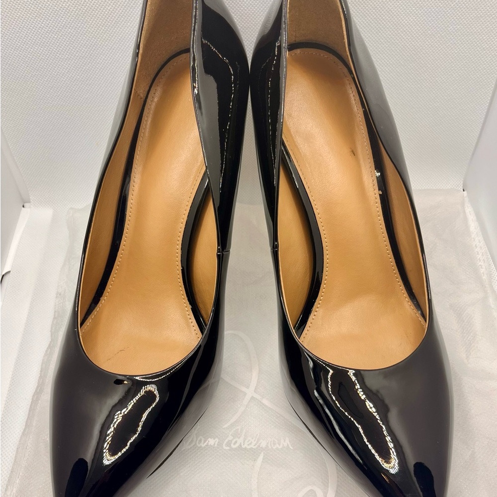 Sam Edelman Black Patent Women’s Hazel Pumps